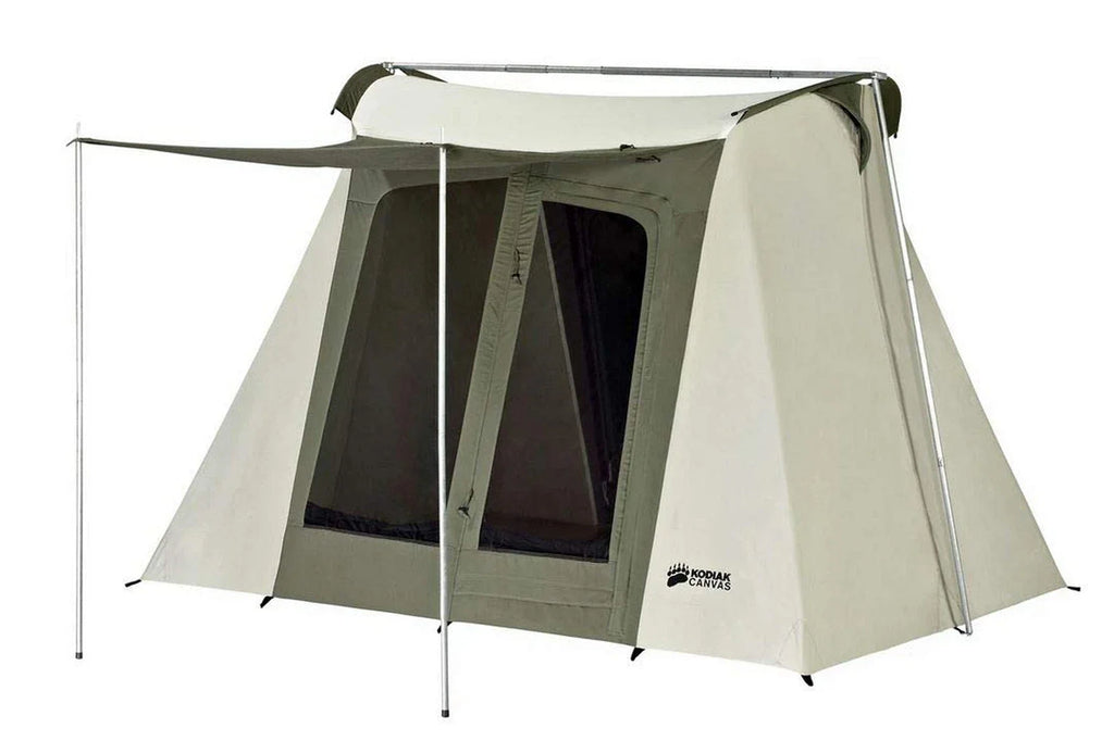 Kodiak Canvas Flex-Bow Canvas Tent Deluxe 9x8 ft New Scout Camp All Camping